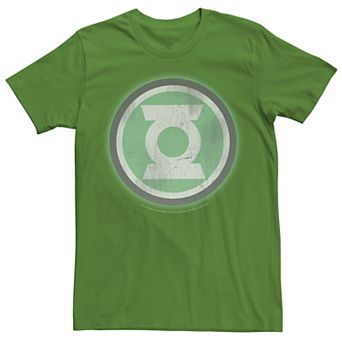 Men's DC Comics The Green Lantern Distressed Logo Graphic Tee