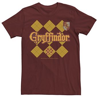 Men's Harry Potter Gryffindor Pride Plaid 07 Tee