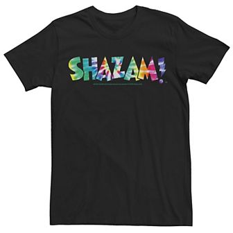 Men's DC Comics Shazam Tie Dye Logo Tee
