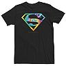 Men's DC Comics Superman Tie Dye Logo Tee