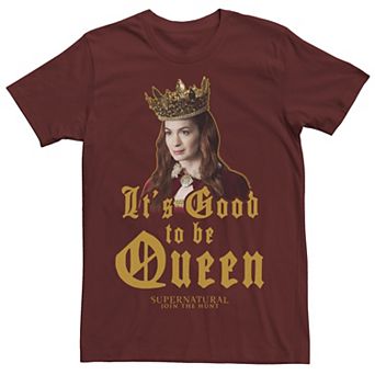 Men's Supernatural Tv Queen Charlie Tee