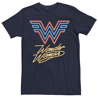 Men's Wonder Woman 2020 Neon Lights Tee