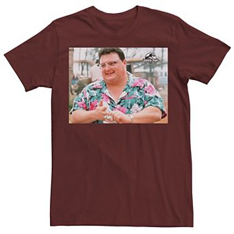 Men's Jurassic Park Dennis Nedry Photoreal Graphic Tee