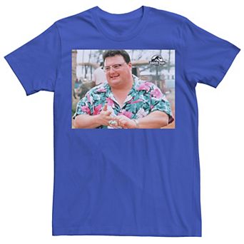 Men's Jurassic Park Dennis Nedry Photoreal Graphic Tee