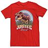 Men's Jurassic Park Life Finds A Way Vibrant Graphic Tee