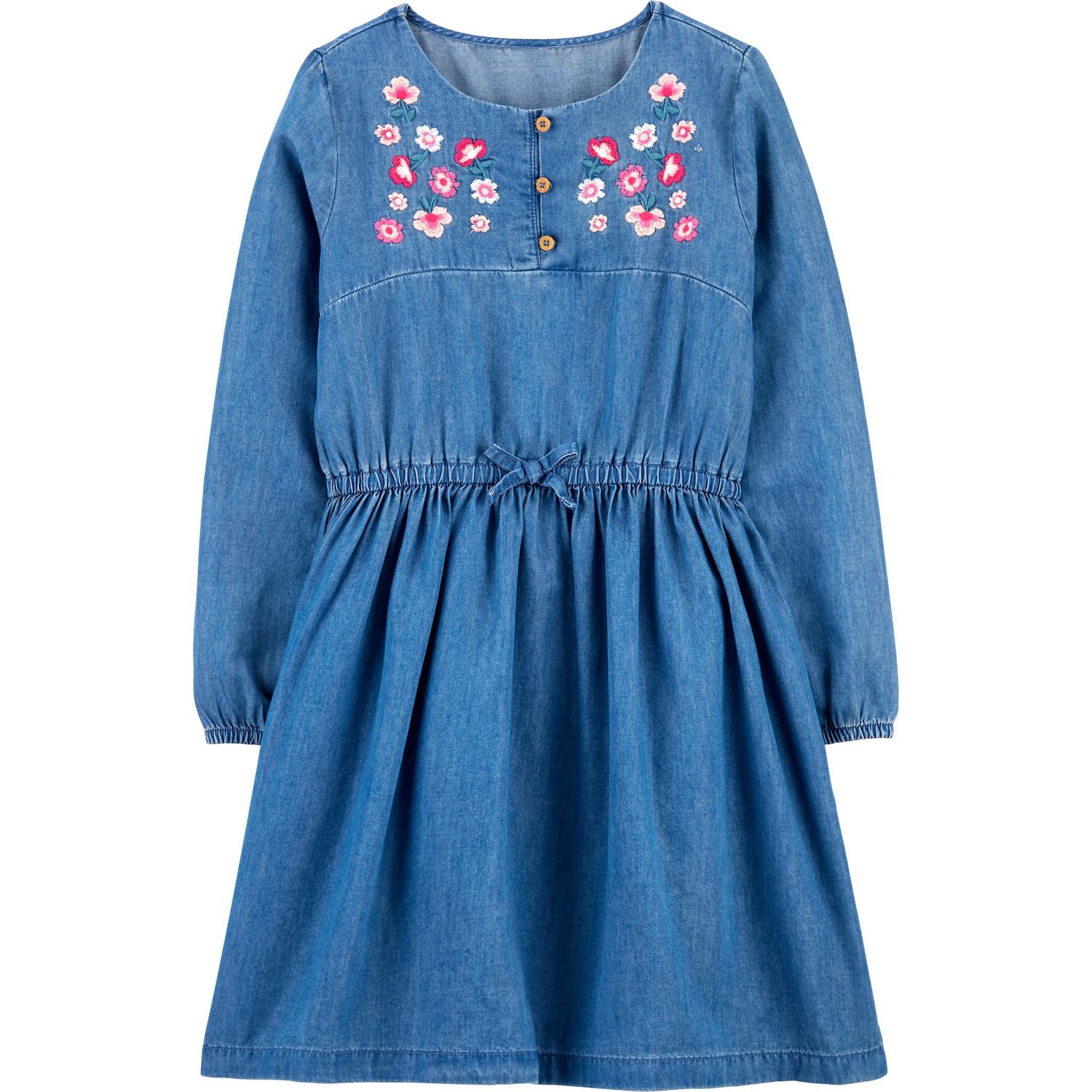 denim frock for girls