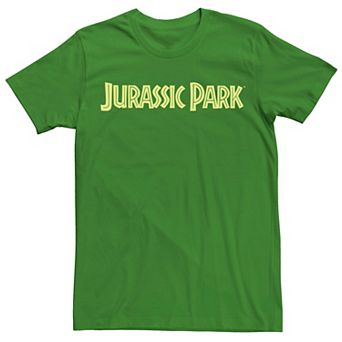 Men's Jurassic Park Classic Simple Text Graphic Tee