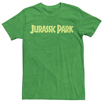 Men's Jurassic Park Classic Simple Text Graphic Tee