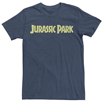 Men's Jurassic Park Classic Simple Text Graphic Tee