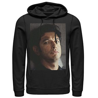 Men's Jurassic Park Jeff Goldblum Stare Graphic Pullover Hoodie