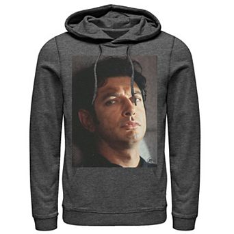 Men's Jurassic Park Jeff Goldblum Stare Graphic Pullover Hoodie