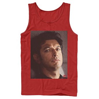 Men's Jurassic Park Jeff Goldblum Stare Graphic Tank Top