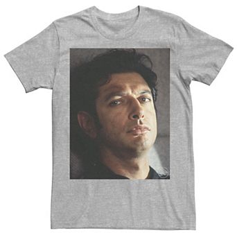 Men's Jurassic Park Jeff Goldblum Stare Graphic Tee