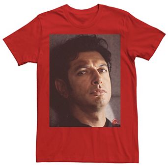 Men's Jurassic Park Jeff Goldblum Stare Graphic Tee