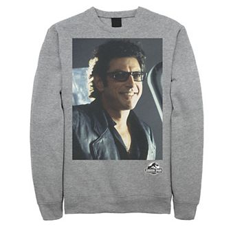 Men's Jurassic Park Goldblum Sly Smile Sweatshirt