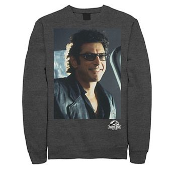 Men's Jurassic Park Goldblum Sly Smile Sweatshirt