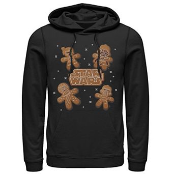 Men's Star Wars Gingerbread Crew Graphic Pullover Hoodie