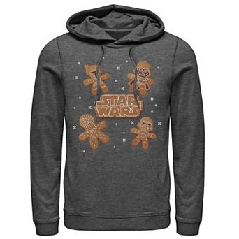 Men's Star Wars Gingerbread Crew Graphic Pullover Hoodie