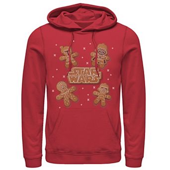 Men's Star Wars Gingerbread Crew Graphic Pullover Hoodie