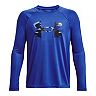Boys 8-20 Under Armour Tech Logo Fill Tee