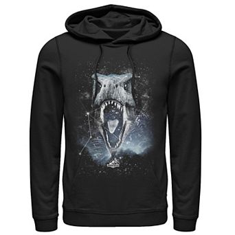 Men's Jurassic World T-Rex Roaring Constellation Hoodie