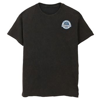 Men's Jurassic World Park Security Officer Badge Graphic Tee