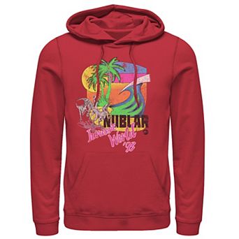 Men's Jurassic World Isla Nublar Raptor Beach Graphic Pullover Hoodie