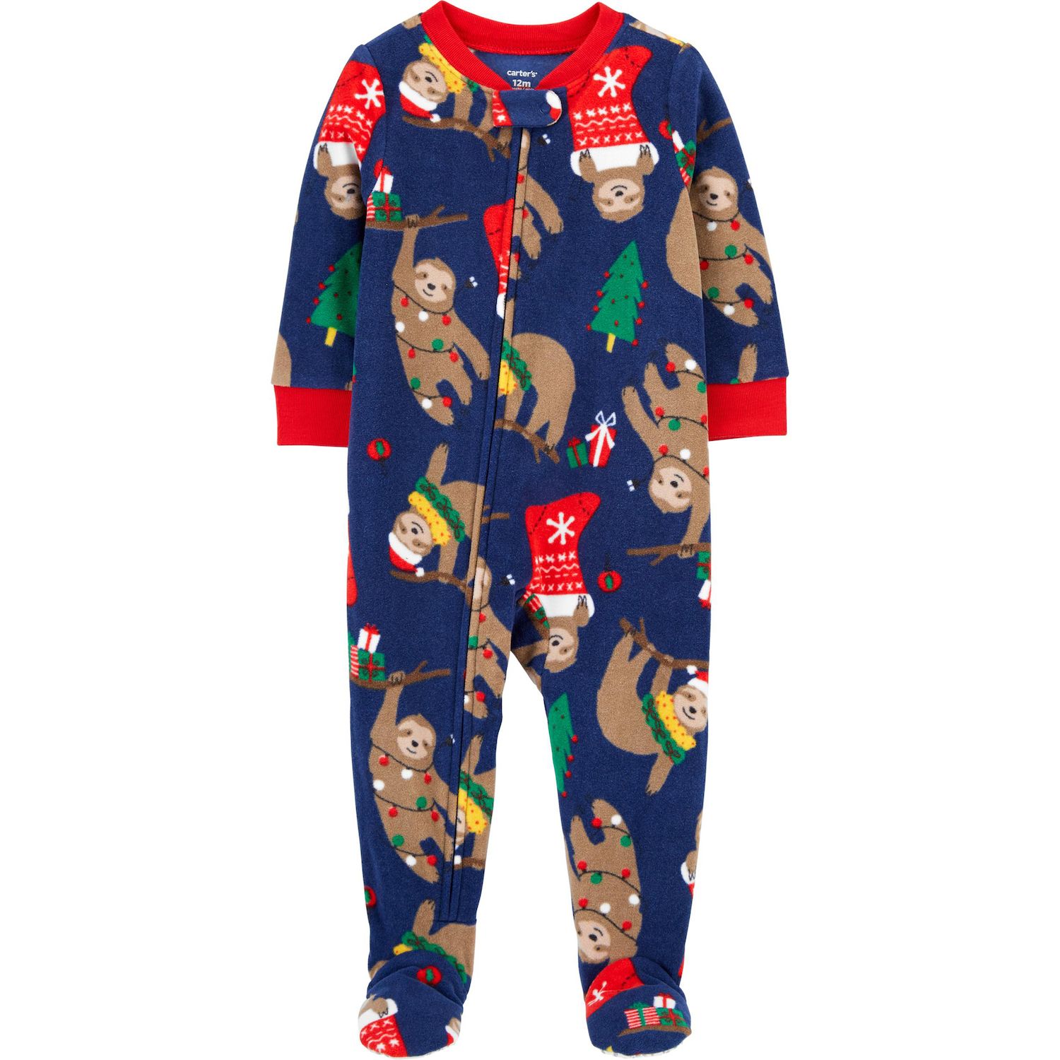 baby boy holiday pajamas