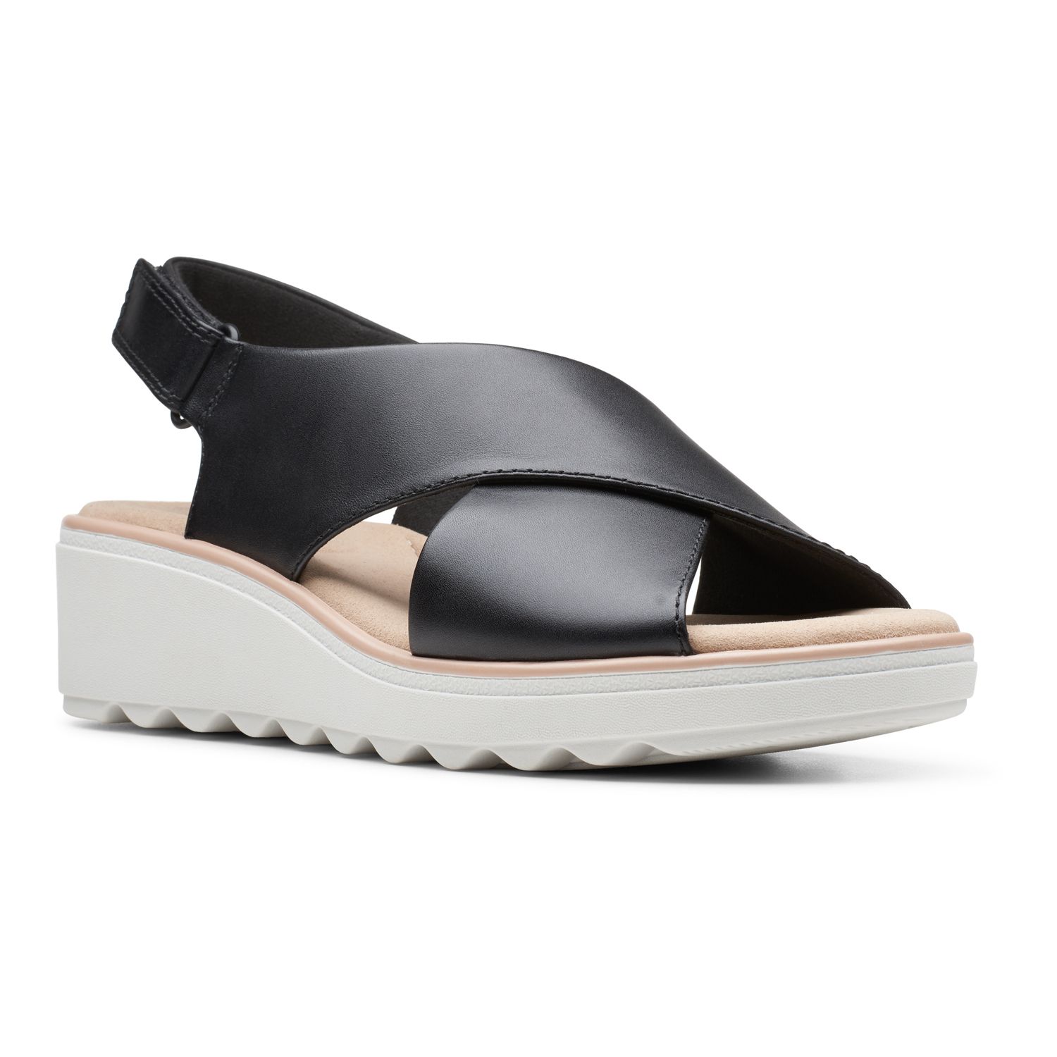 clarks black jewel sandal