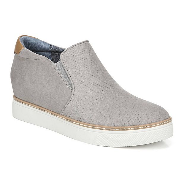 Wedge cheap sneakers gray