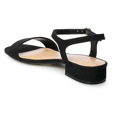 LC Lauren Conrad Women's Block Heel Sandals