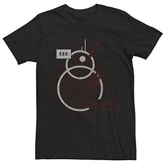 Men's Star Wars Linear BB-8 Graphic Tee