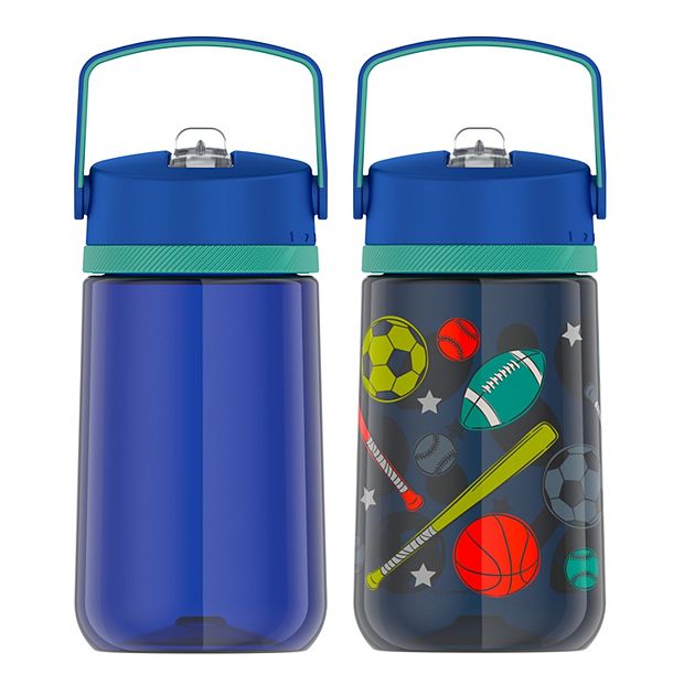 Thermos Kids 16oz Hydration Bottle 2-Pack Blue/Green