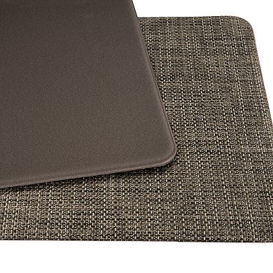 World Rug Gallery Waterproof Beige Modern Kitchen Mat