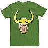 Men's Marvel Loki Big Face Graphic Tee
