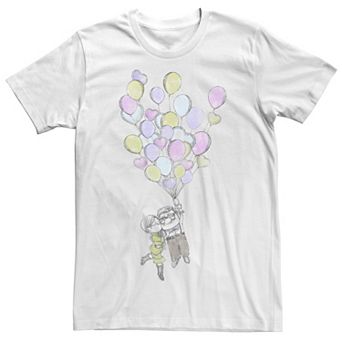 Disney / Pixar's Up Ellie & Carl Men's Balloons Tee