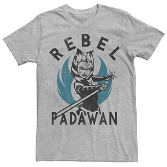 Men's Star Wars: Clone Wars Ahsoka Rebel Padawan Portrait Tee