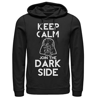 Men's Star Wars Darth Vader Keep Calm Join Us Graphic Pullover Hoodie
