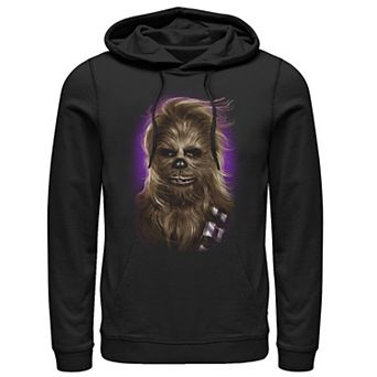 Men's Star Wars Chewbacca Glamor Shot Graphic Pullover Hoodie