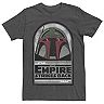 Men's Star Wars The Empire Strikes Back Boba Fett Portrait Graphic Tee