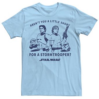 Men's Star Wars Han And Luke Disguised Graphic Tee