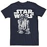 Men's Star Wars R2-D2 Logo Pose Graphic Tee