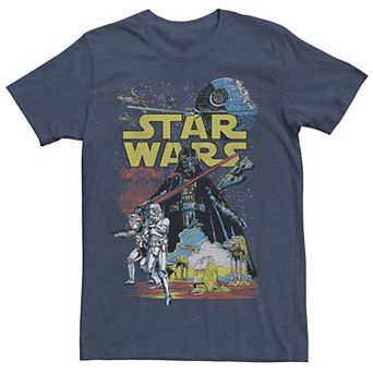 Men's Star Wars Rebel Classic Poster Graphic Tee