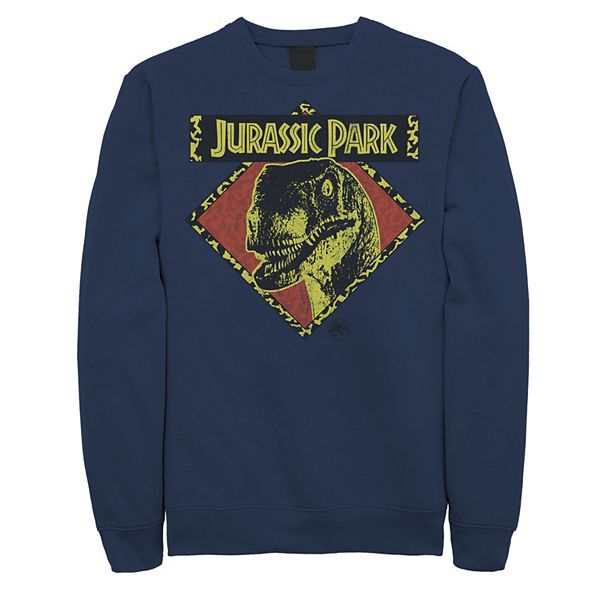 Men's Jurassic Park Distress Raptor Stare Sweatshirt
