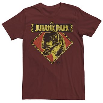 Men's Jurassic Park Distress Raptor Stare Tee
