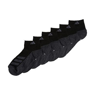 Boy's adidas Cushioned Angle Stripe 6-Pack Low Cut Socks