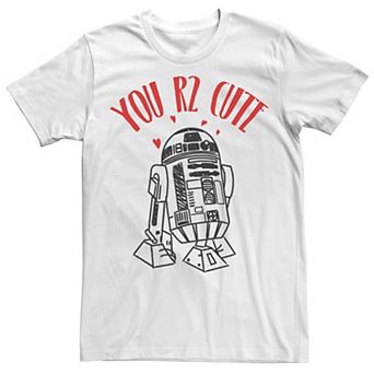 Men's Star Wars R2-D2 You Are Too Cute Graphic Tee