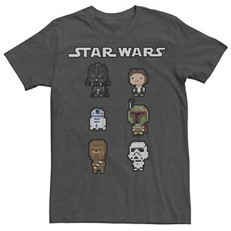 Men's Star Wars Pixel Mix Graphic Tee