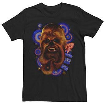 Men's Star Wars Van Gogh Chewbacca Graphic Tee