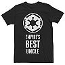 Men's Star Wars Empire's Best Uncle Empire Logo Graphic Tee